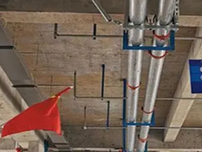 殷都管廊支架的安装方法